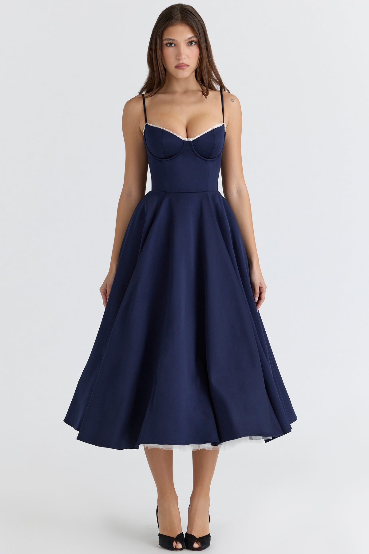 Cindy Tulle Midi Dress